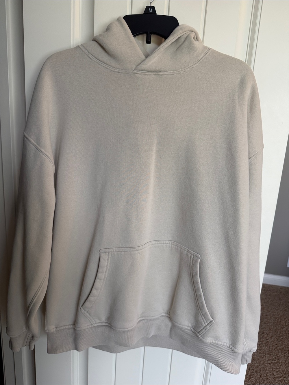 Abercrombie & Fitch Cream Crewneck Hoodie